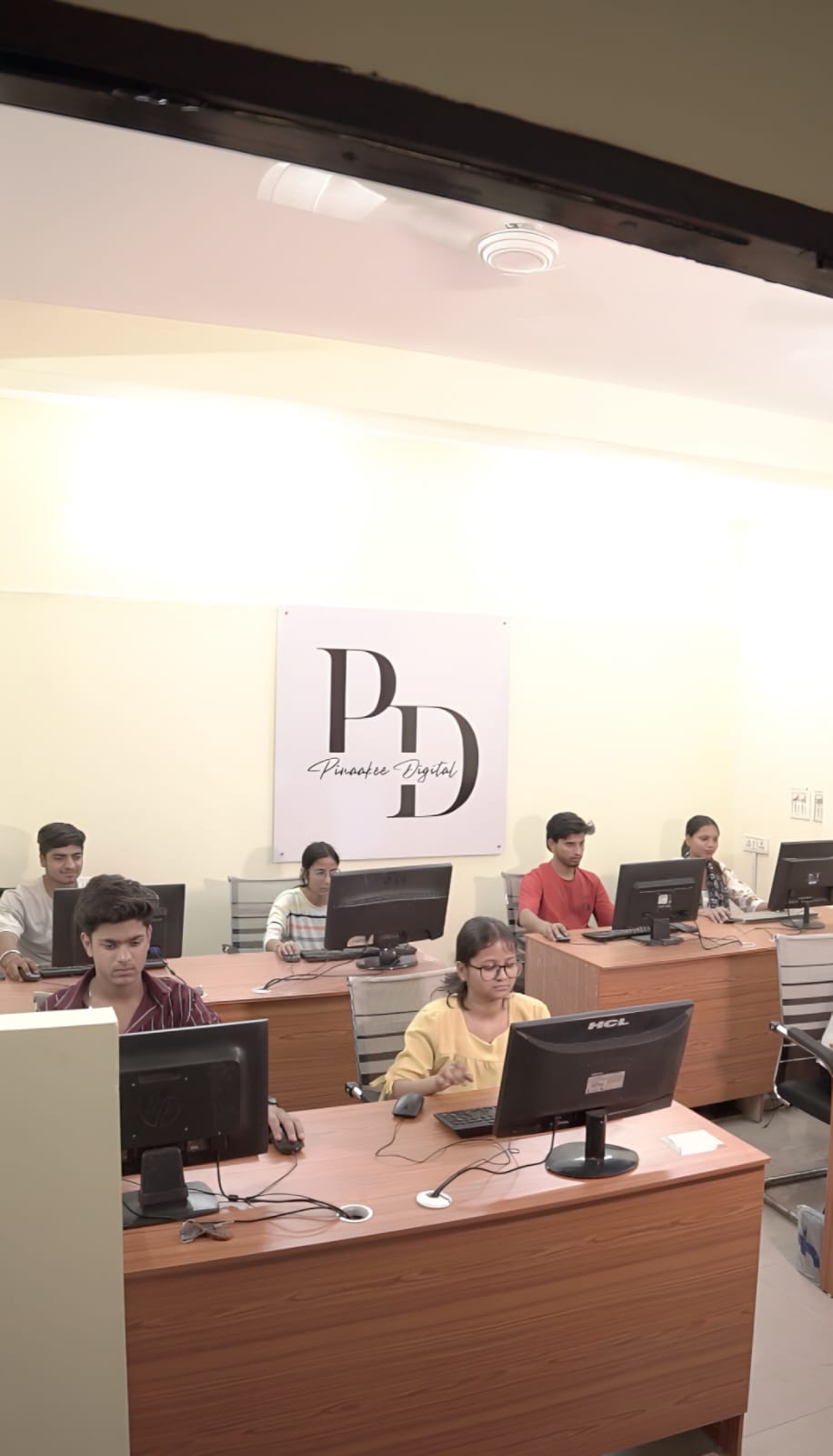 Students Practicing